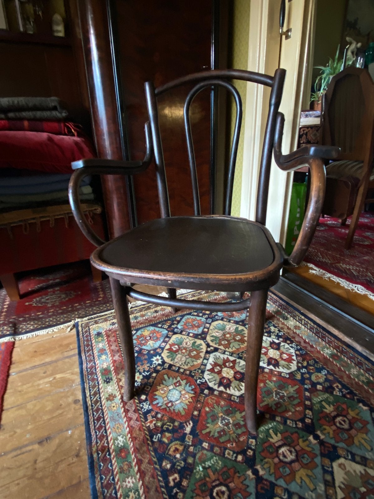 Antieke Thonet  Beuken Fauteuil (Jaren '20) po stoel, Ophalen of Verzenden
