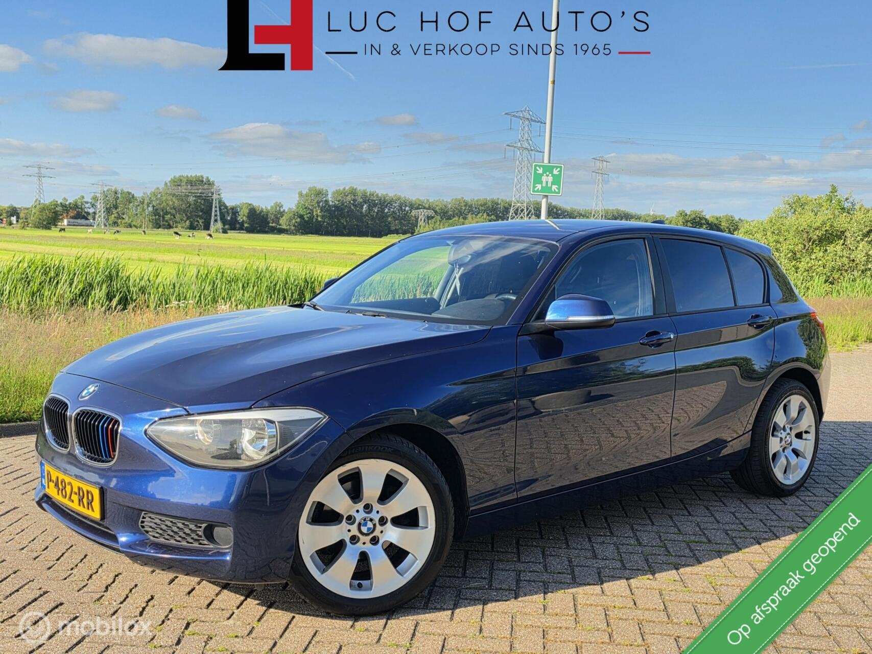 BMW 1-serie 116i EDE Executive STOELVERW / AIRCO IJSKOUD!, Auto's, 1-Serie, Gebruikt, Euro 6, 4 cilinders