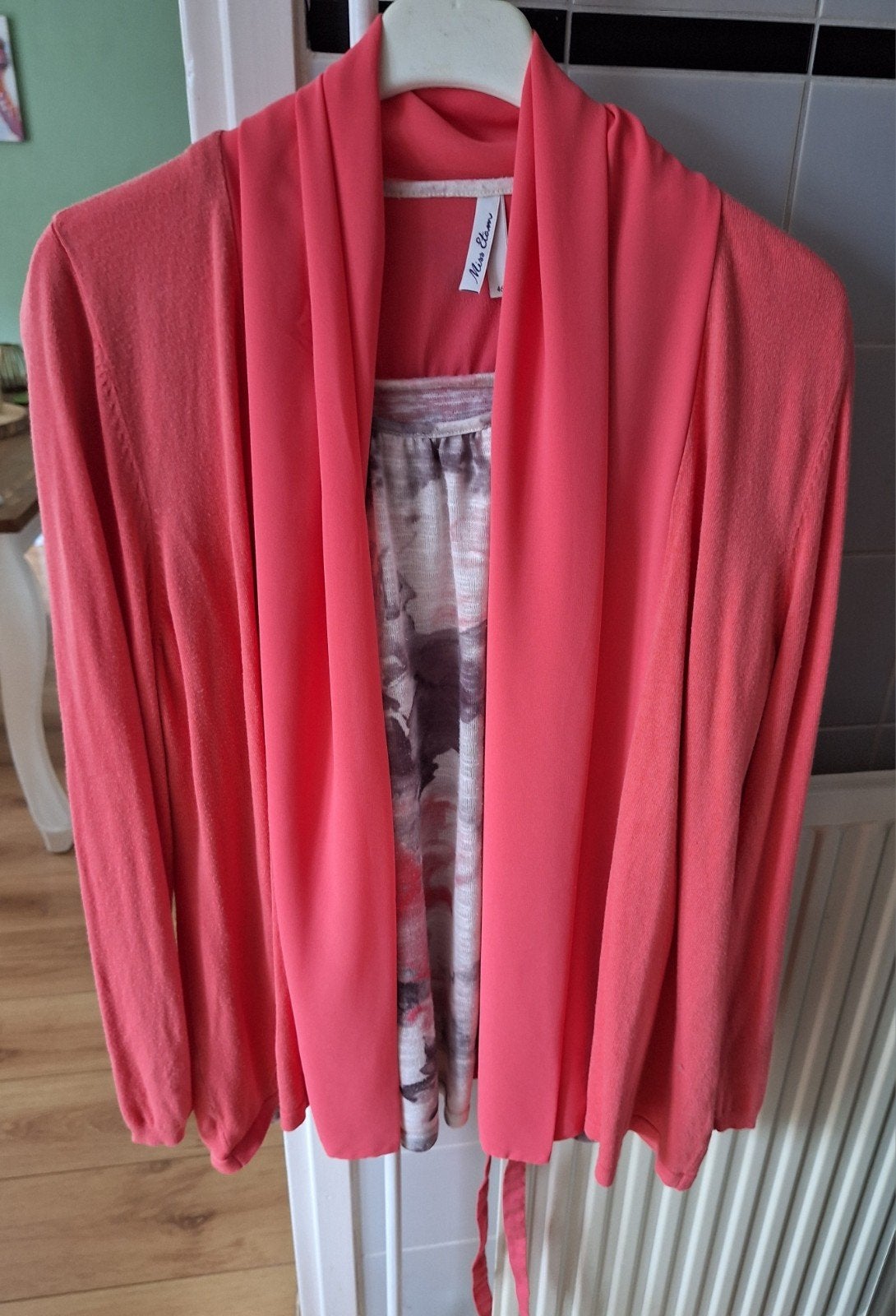 Mouwloze top met vest van Miss Etam maat 46, Overige kleuren, Maat 46/48 (XL) of groter, Ophalen of Verzenden, Zo goed als nieuw
