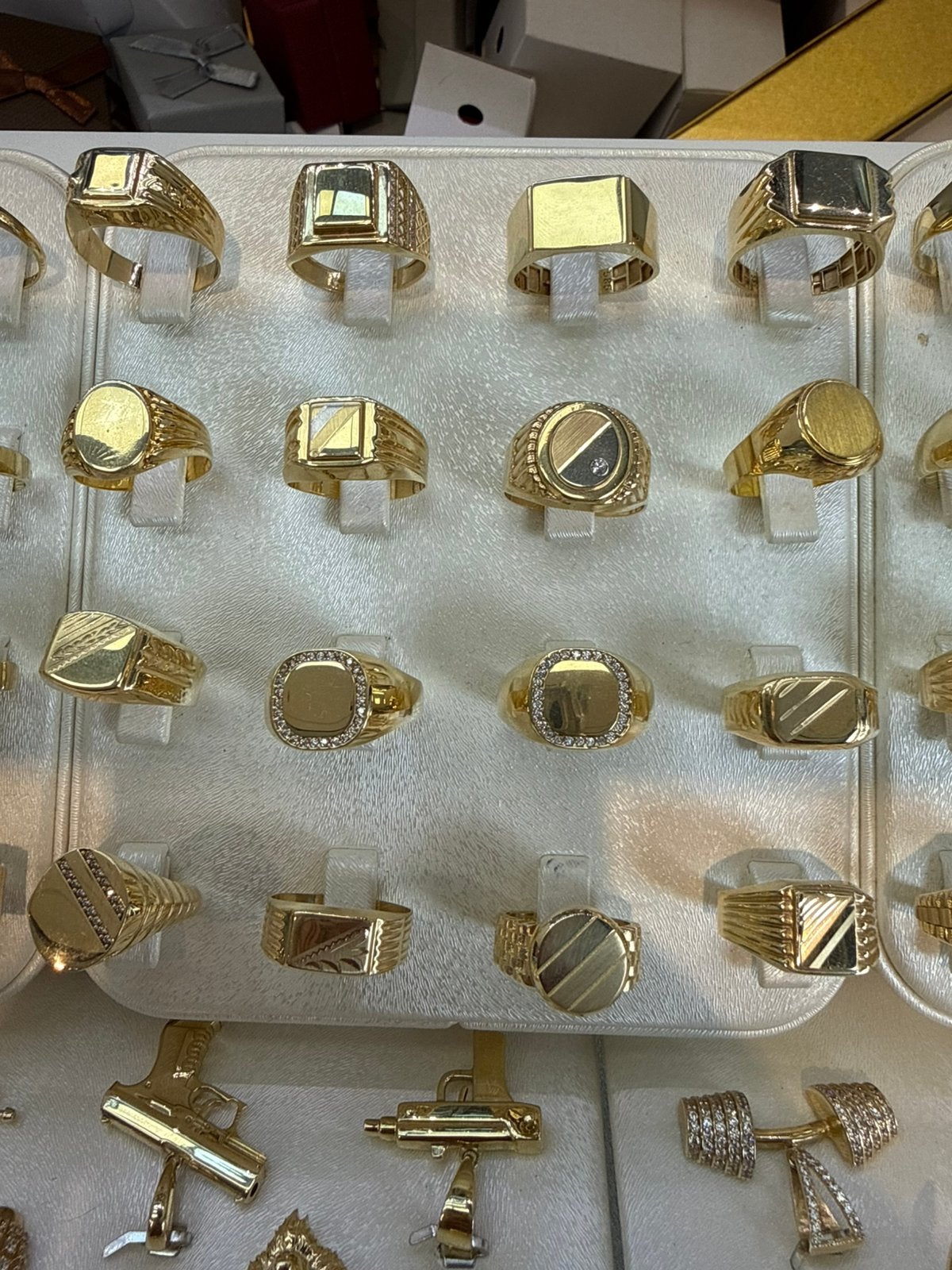 Prachtige 14k gouden heren ringen vanaf €300 tot €1600, Heer, Nieuw, Ophalen of Verzenden, Goud
