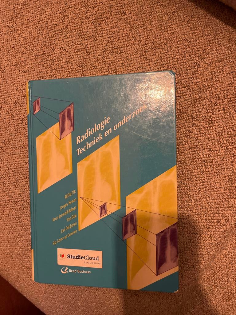 Radiologie Techniek en Onderzoek - Studieboek, Boeken, Ophalen of Verzenden, Beta, Gelezen, HBO