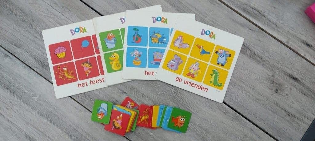 Lotto Dora spel - voor kinderen vanaf 4 jaar - educatief, Een of twee spelers, Ophalen of Verzenden, Gebruikt