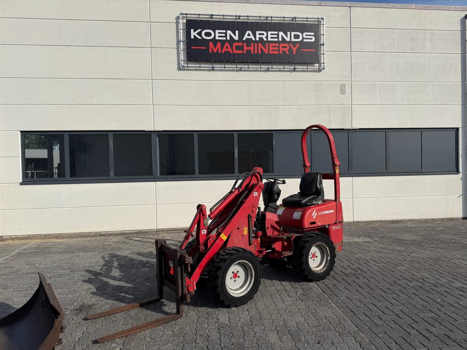 Weidemann 1140 Minishovel / Miniloader / Kniklader / Shovel, Weidemann, Nvt, NL, Wiellader of Shovel