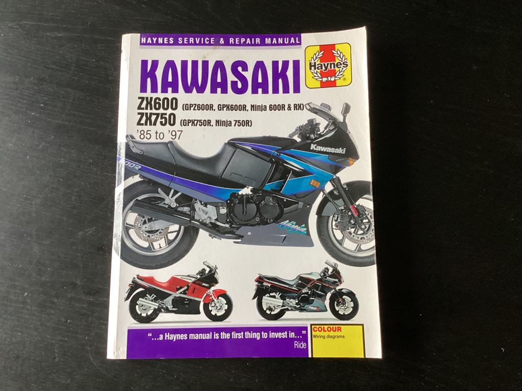 Kawasaki ZX600 ZX750 Haynes Werkplaatshandboek '85-'97, Motoren, Handleidingen en Instructieboekjes, Kawasaki, Ophalen of Verzenden