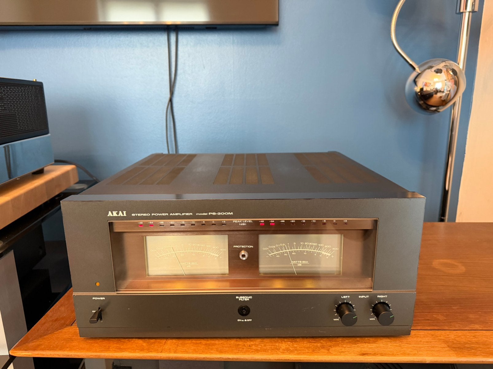 Akai ps-200m, Ophalen, Zo goed als nieuw, Minder dan 60 watt, Overige merken