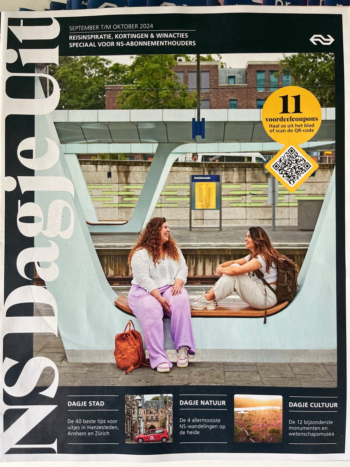 NS Dagje Uit Magazine - Reis- en kortingsinspiratie, Ophalen of Verzenden, Zo goed als nieuw, Overige typen