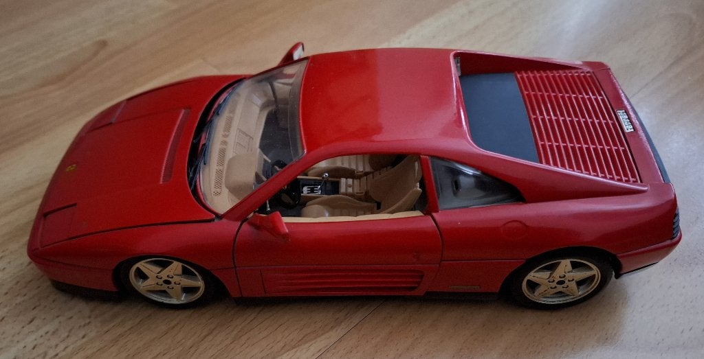 Ferrari 348 TB (1989) 1:18, Hobby en Vrije tijd, Modelauto's | 1:18, Ophalen of Verzenden, Auto, Bburago