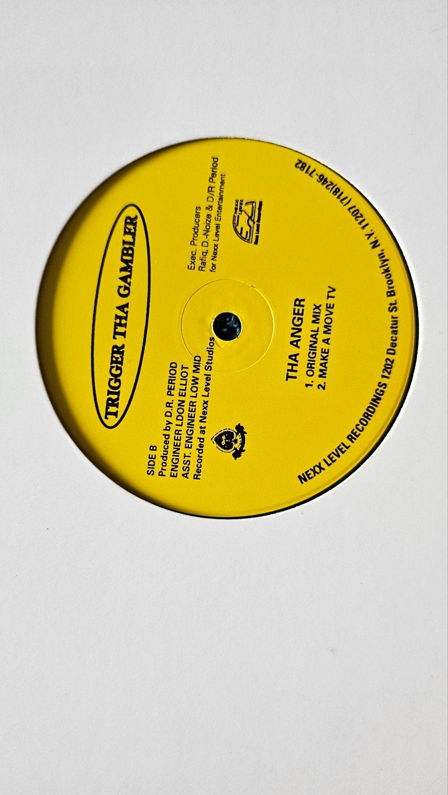 Trigger Tha Gambler - Make A Move / Tha Anger 12" (1996), Ophalen of Verzenden, Zo goed als nieuw, 12 inch