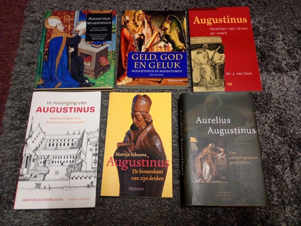 10 Augustinus boeken, Boeken, Ophalen of Verzenden, Gelezen