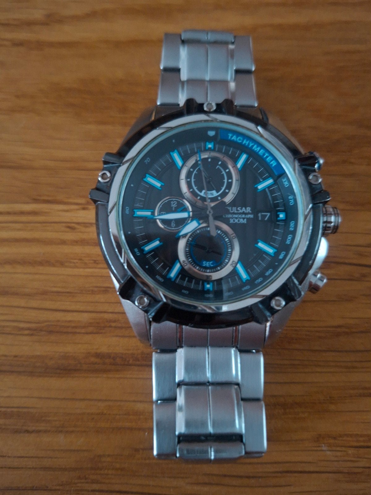 Pulsar horloge, Overige merken, Staal, Staal, Polshorloge