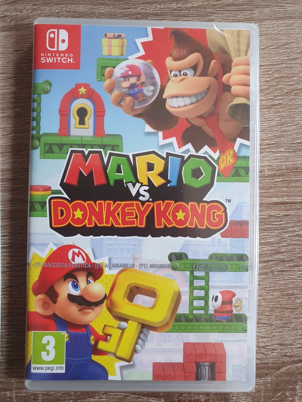 Mario donkey kon nog nieuw, 1 speler, Ophalen of Verzenden, Nieuw, Vanaf 3 jaar