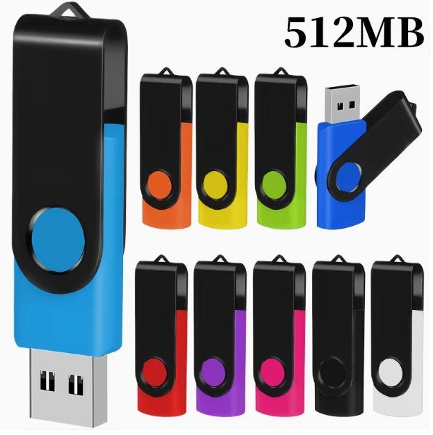 SVZ USB Stick 512MB USB2.0 (Assorti color) per stuk, Ophalen of Verzenden, Nieuw, EAF Netherlands, 1 GB of minder