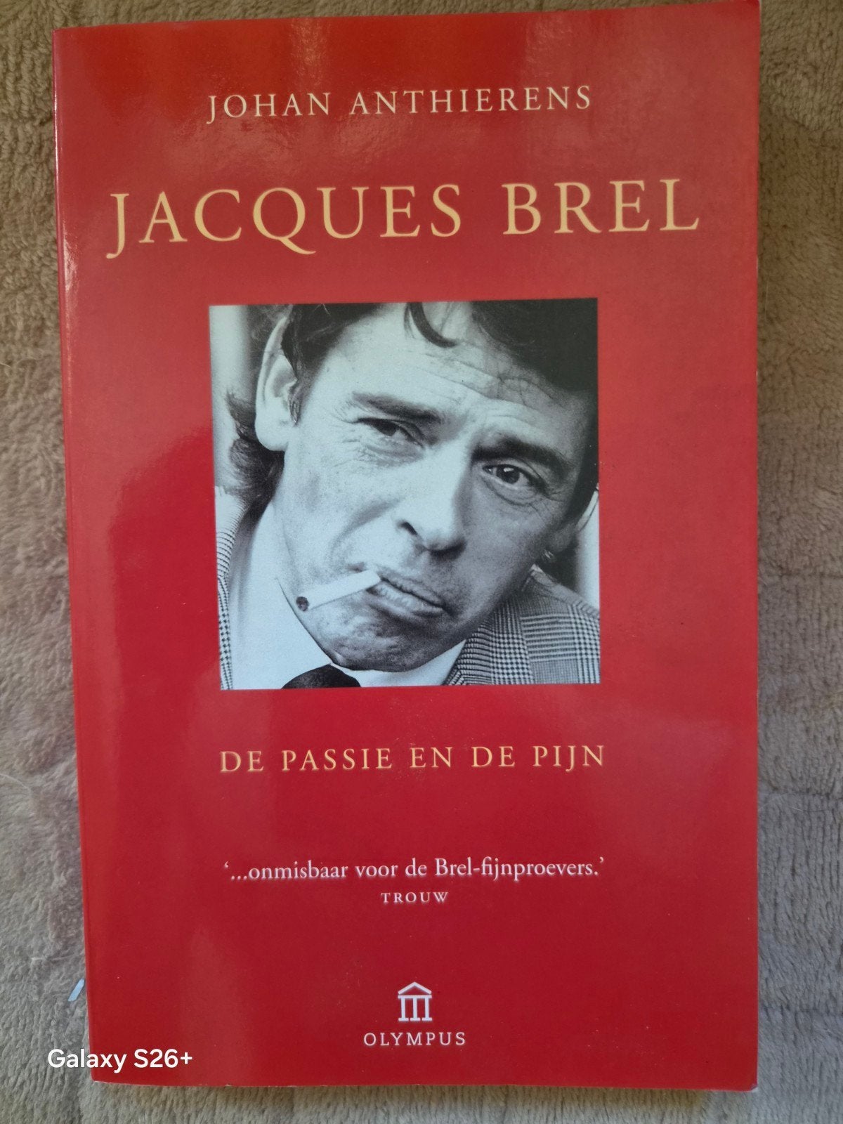 Jacques Brel: De Passie en de Pijn - Johan Anthierens, Boeken, Ophalen of Verzenden, Gelezen, Johan Anthierens, Nederland