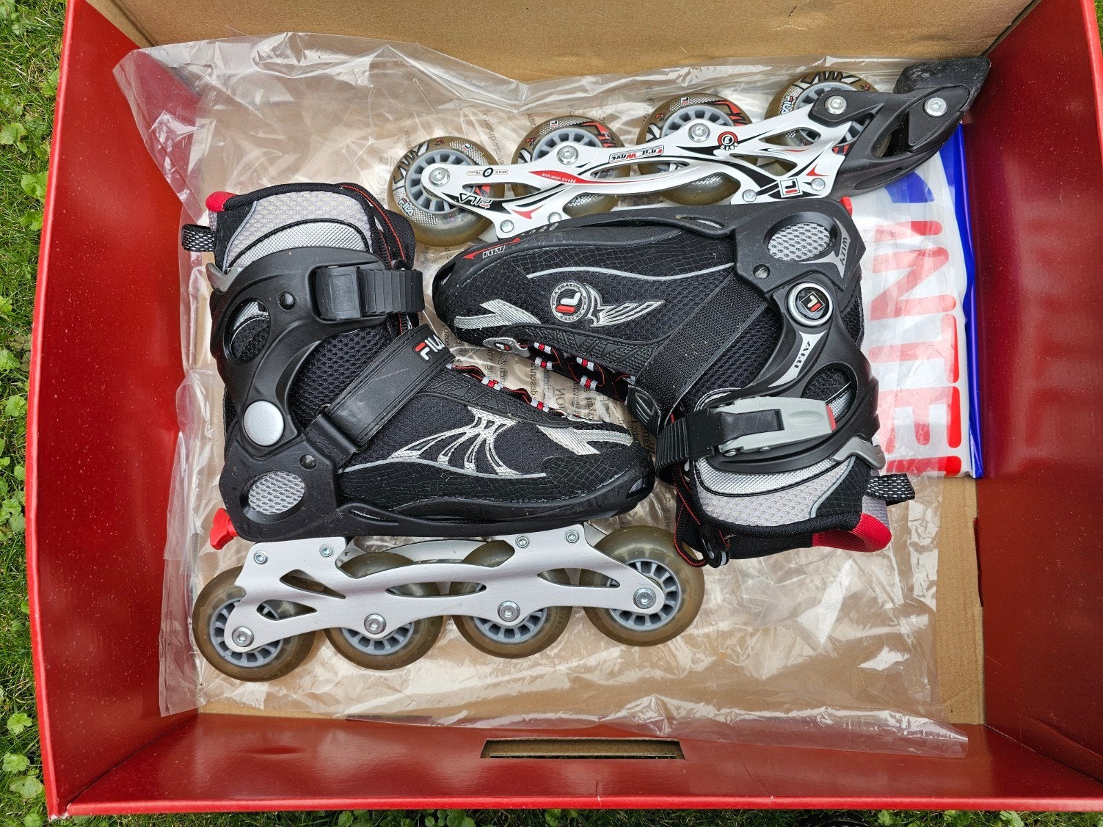 Fila Skate X-One Inline Skates - Verstelbaar, Overige merken, Kinderen, Ophalen of Verzenden, Inline skates 4 wielen