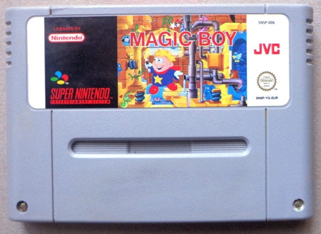 Magic Boy voor de Europese Super Nintendo, 1 speler, Ophalen of Verzenden, Gebruikt, Vanaf 3 jaar