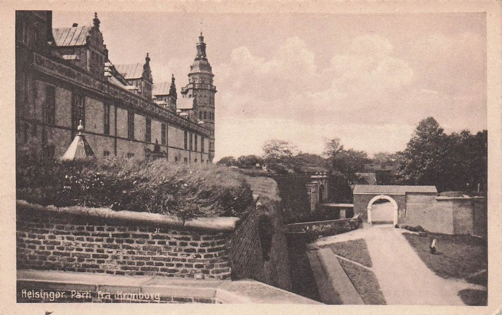 702-463-029 Helsingor Parti Fra Kronborg, Ophalen of Verzenden, Voor 1920, Overig Europa