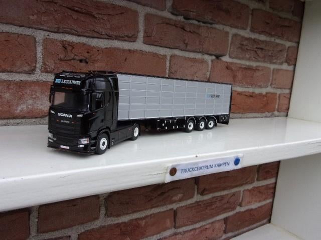 Tekno  Scania  S - Serie  van  Sucatrans - Belgie., Hobby en Vrije tijd, Modelauto's | 1:50, Ophalen of Verzenden, Nieuw, Bus of Vrachtwagen