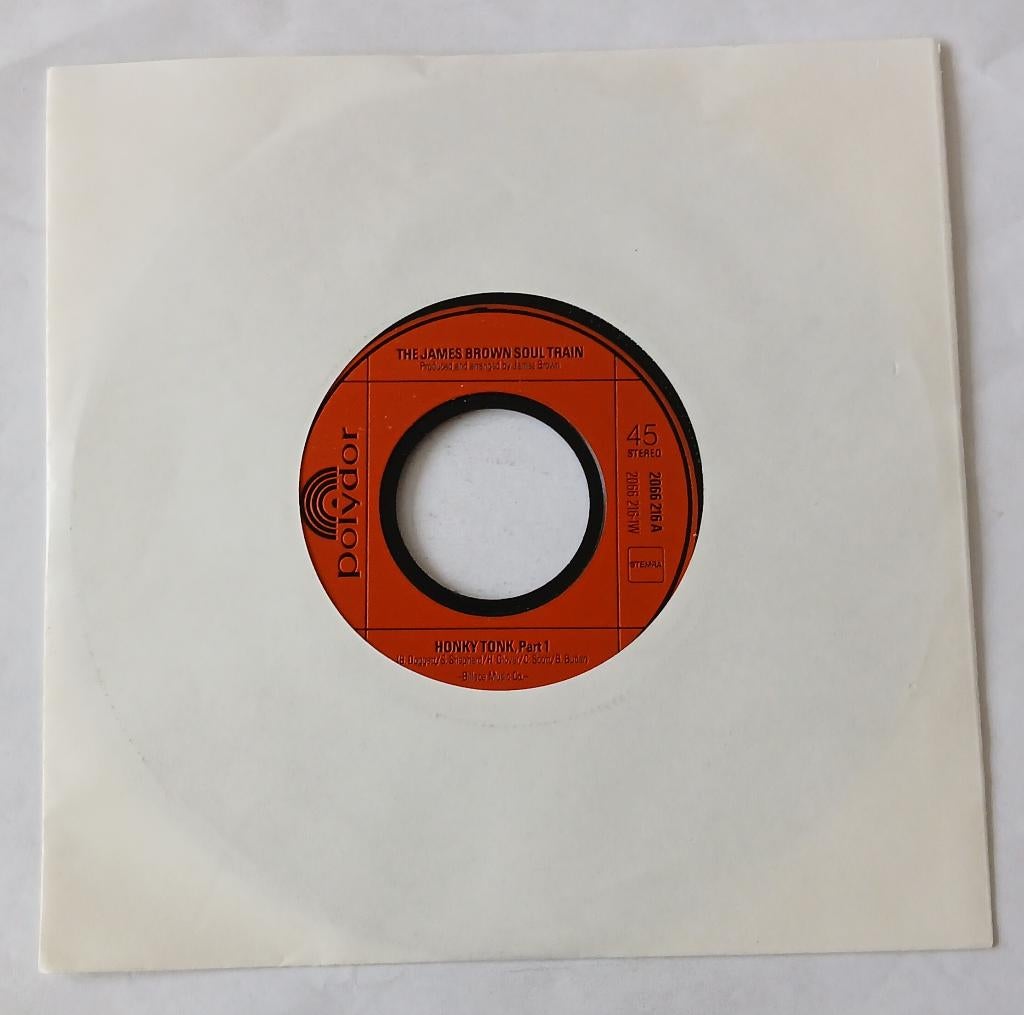 The James Brown Soul Train - Honky Tonk, Ophalen of Verzenden, Gebruikt, Pop, Single