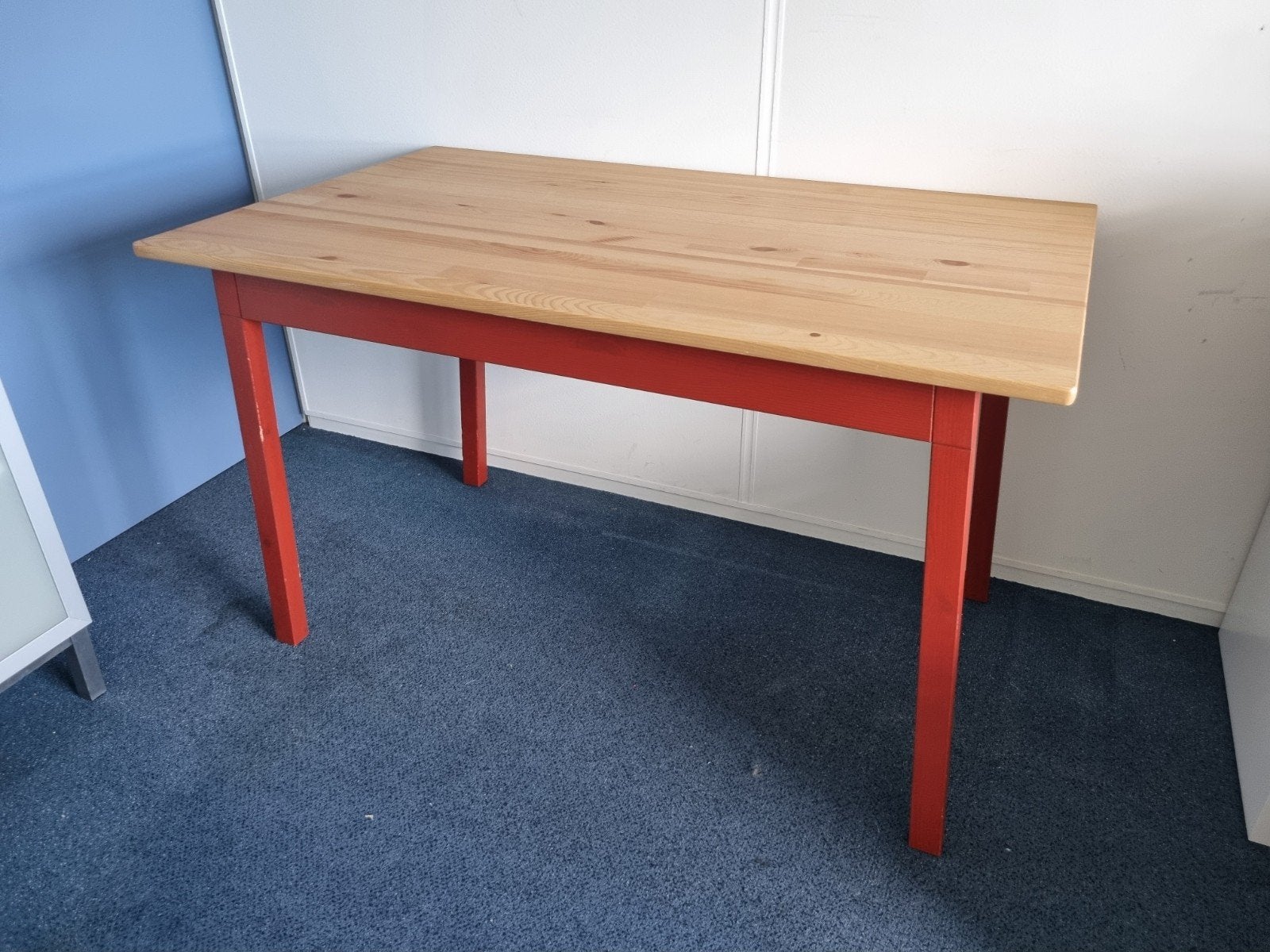 Eettafel PINNTORP IKEA, 125x75 cm, Ophalen, Gebruikt, 100 tot 150 cm, 50 tot 100 cm