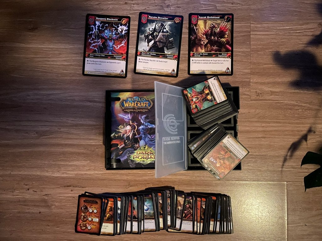 Groot aantal WoW TCG kaarten, Verzenden, Zo goed als nieuw