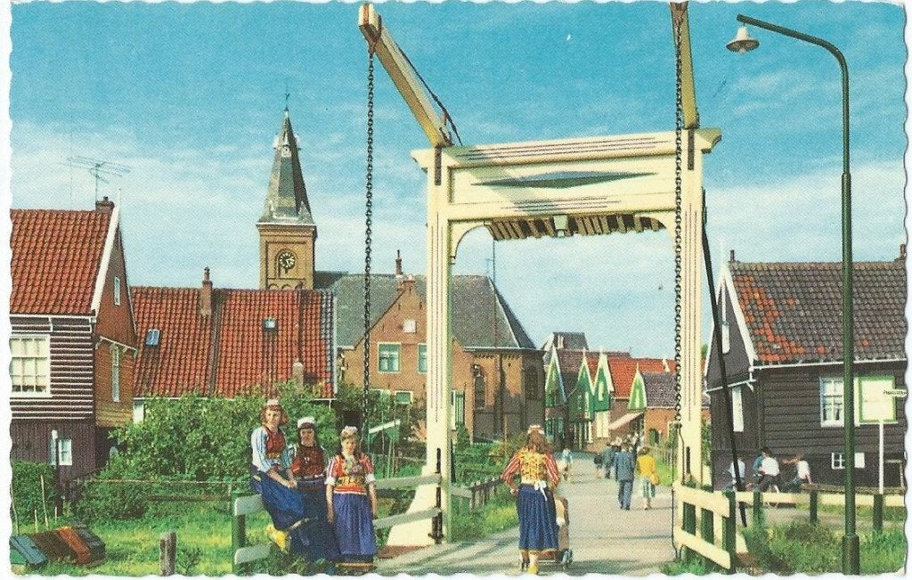 ANSICHTKAART  MARKEN, Ophalen of Verzenden, Ongelopen, Noord-Holland