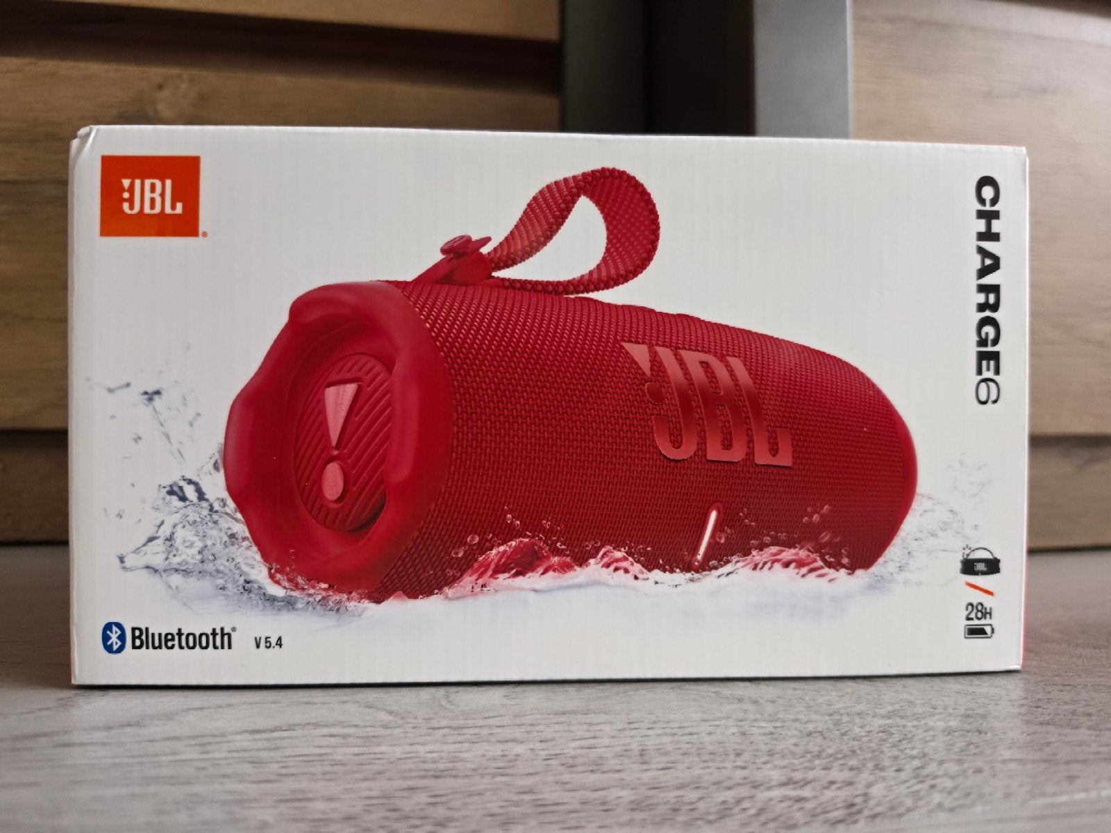 NIEUW JBL charge 6 rood rode speaker jbl boxjes jbl charge6, Ophalen of Verzenden, Nieuw, Draagbare speaker, JBL