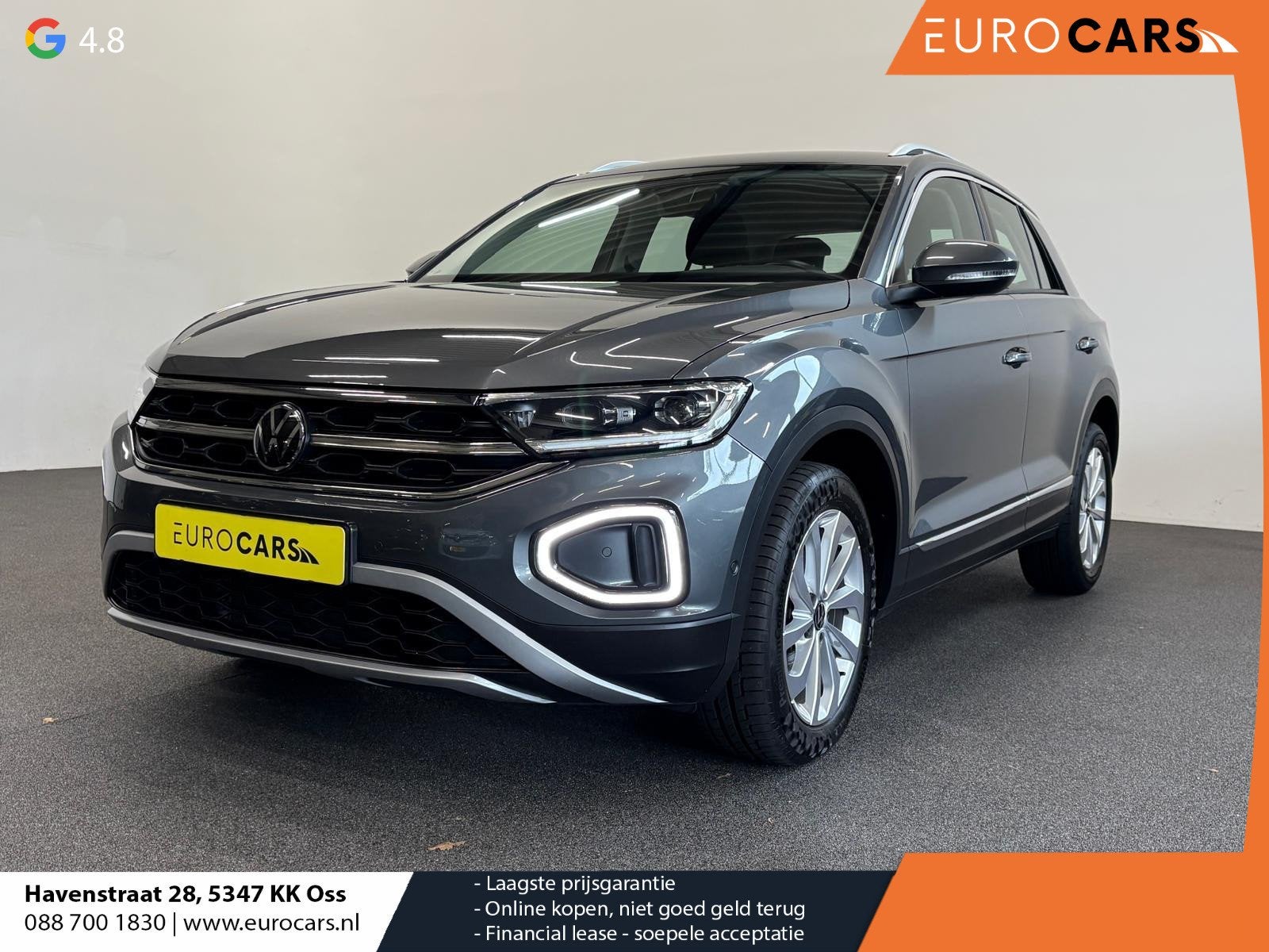 Volkswagen T-Roc 1.5 TSI 150pk Automaat Style Climate Contro, Dealer onderhouden, 4 cilinders, 150 pk, Automatische klimaatregeling