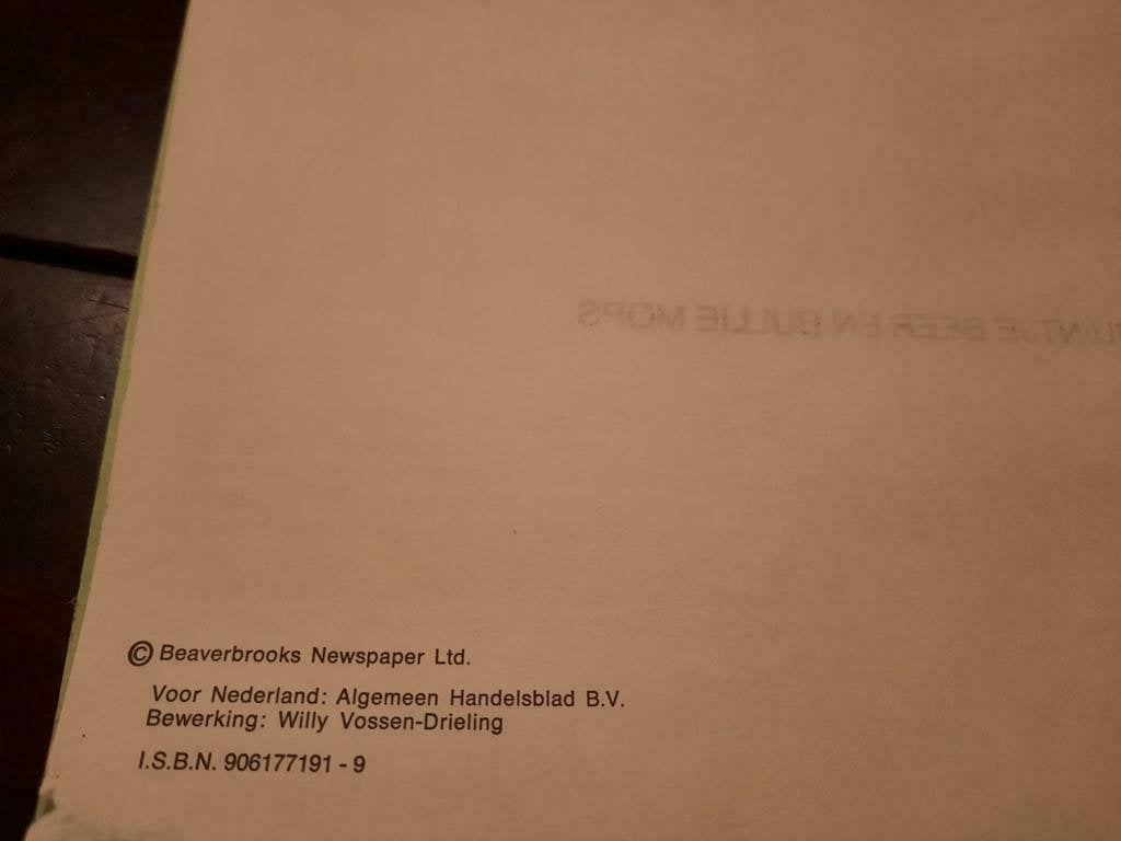 De avonturen van Bruintje Beer negentiende serie, 3 verhalen, Gelezen, Willy Vossen-Drieling, Eén stripboek, Ophalen of Verzenden