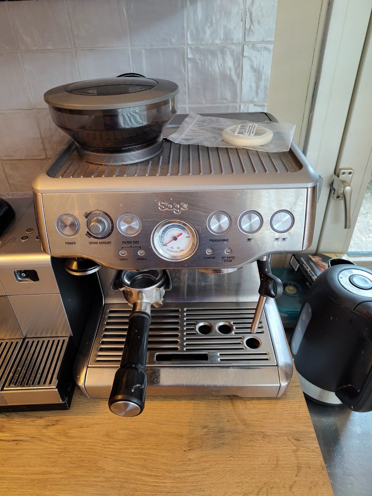 Sage Barista Express - Reparatie nodig, Espresso apparaat, Koffiebonen, Niet werkend, Ophalen