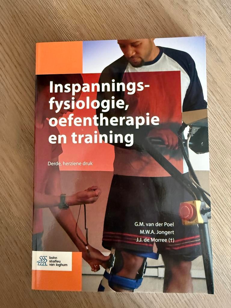Inspanningsfysiologie, oefentherapie en training, Ophalen of Verzenden, Beta, Zo goed als nieuw, HBO