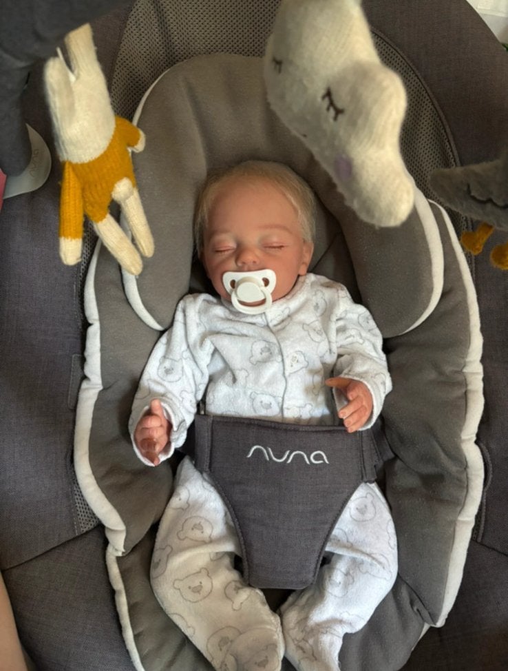 reborn, Verzamelen, Poppen, Zo goed als nieuw, Babypop, Ophalen of Verzenden