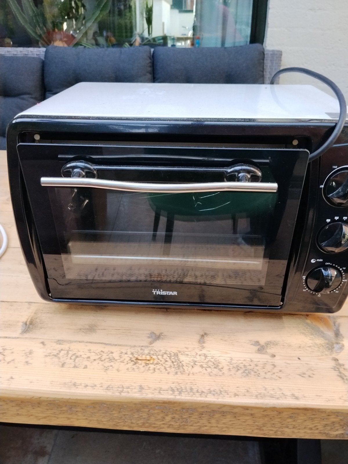 Tristar Mini-oven met grillfunctie - Compact en Gebruikt, Witgoed en Apparatuur, Ophalen, Minder dan 45 cm, Gebruikt, Minder dan 45 cm