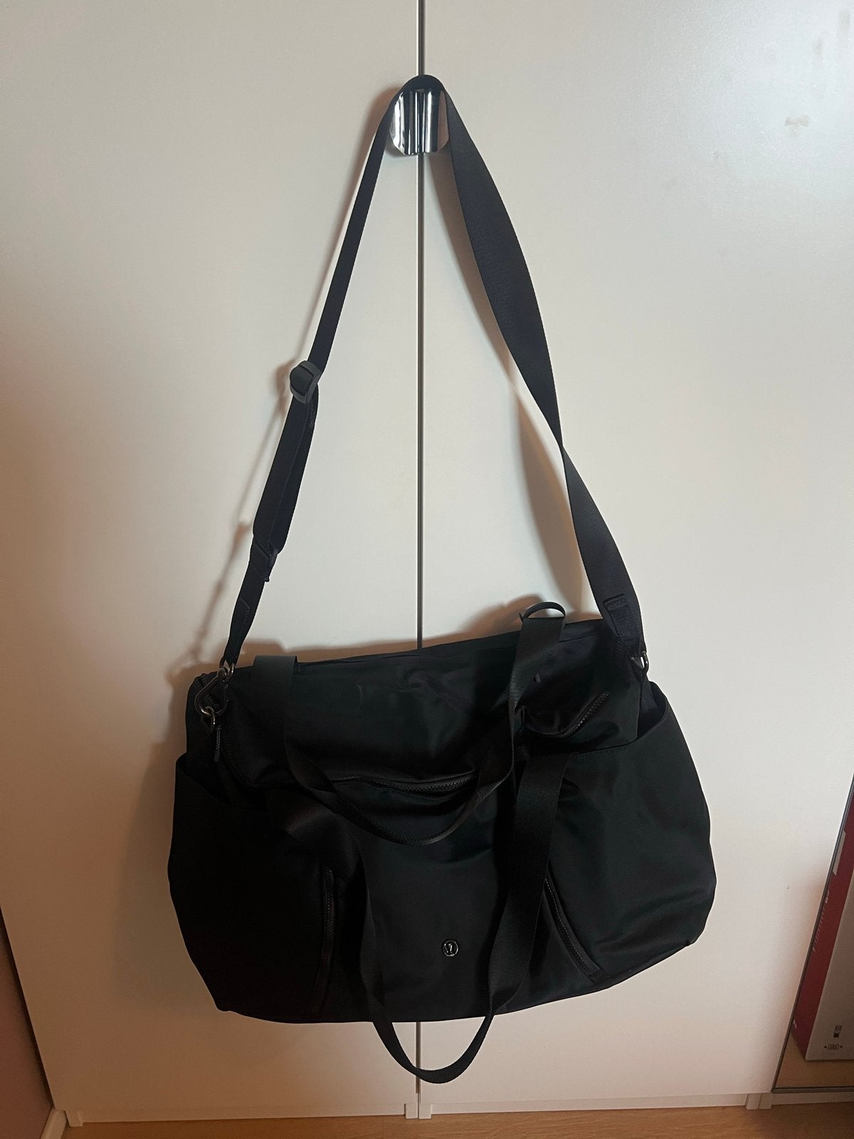 Lululemon Define Duffle Bag Zwart, Ophalen, Zo goed als nieuw, Zwart, Overige typen