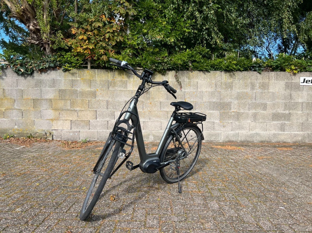 Qwic Trend Dames Groen/grijs 55cm, Fietsen en Brommers, Ophalen, Qwic, Gebruikt, -