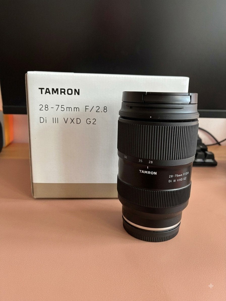 Tamron 28-75mm F/2.8 Di III VXD G2 Sony E-mount, Sony E-mount, Ophalen of Verzenden, Zo goed als nieuw, Autofocus