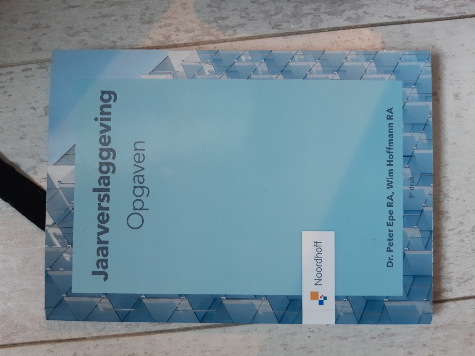 Peter Epe - Jaarverslaggeving en de opgavenboek, Boeken, Economie, Ophalen of Verzenden, Zo goed als nieuw, Peter Epe