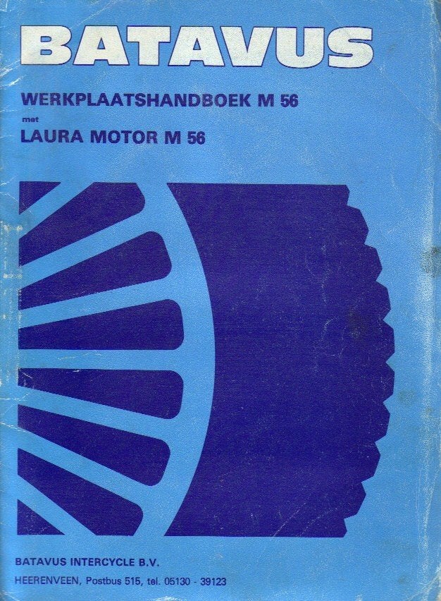 Batavus M56 Laura Motor werkplaatsboek (5113z), Verzenden, Zo goed als nieuw