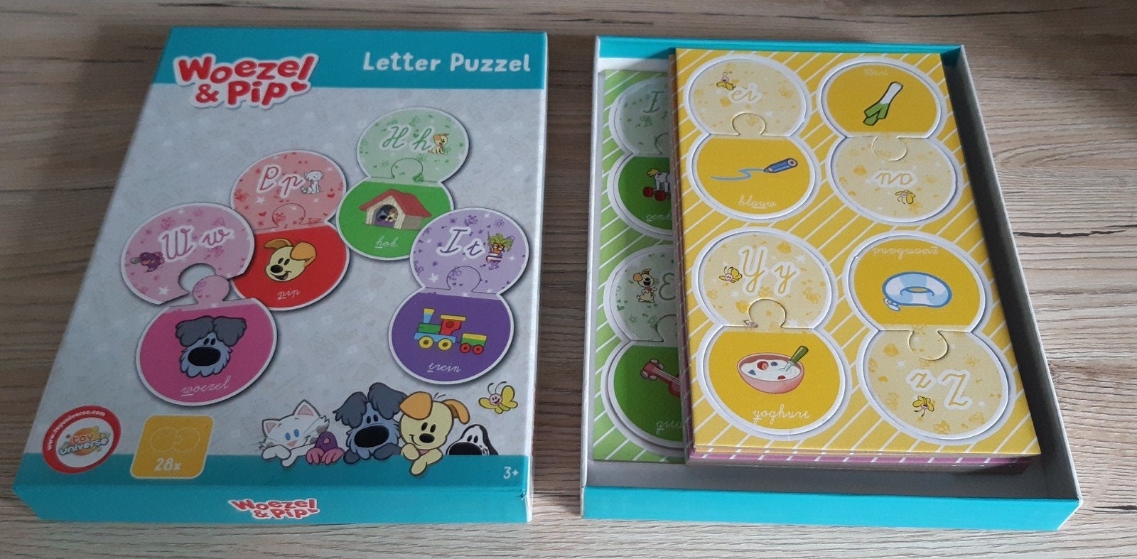 Woezel & Pip Letter Puzzel - Leerzaam en Leuk!, Ophalen of Verzenden, Zo goed als nieuw