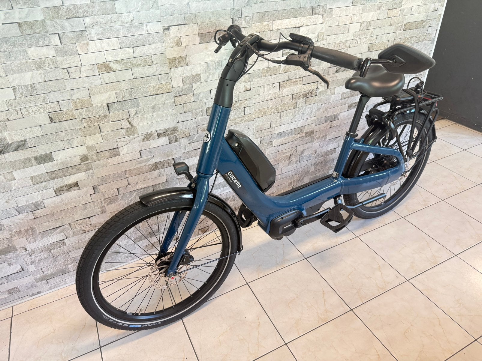 Z.G.A.N.  Gazelle Easyflow 500wh Accu Shimano middenmotor, Ophalen, -, -, Zo goed als nieuw