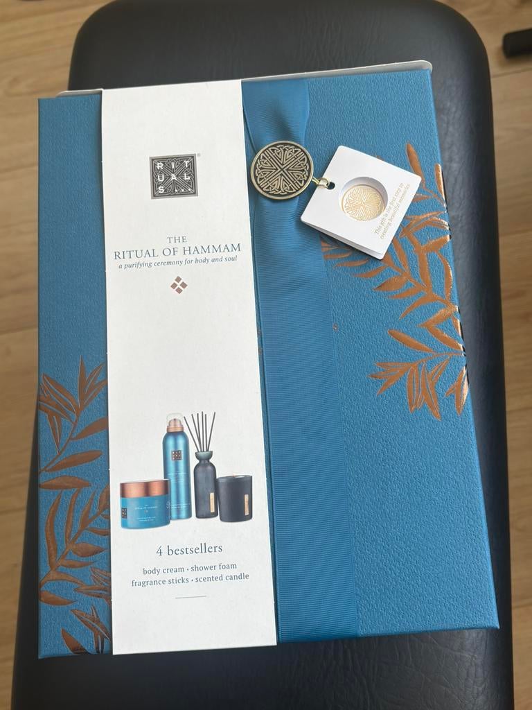 Rituals Hammam Gift Set – Nieuw / Complete set, Ophalen of Verzenden, Zo goed als nieuw, Bad & Douche