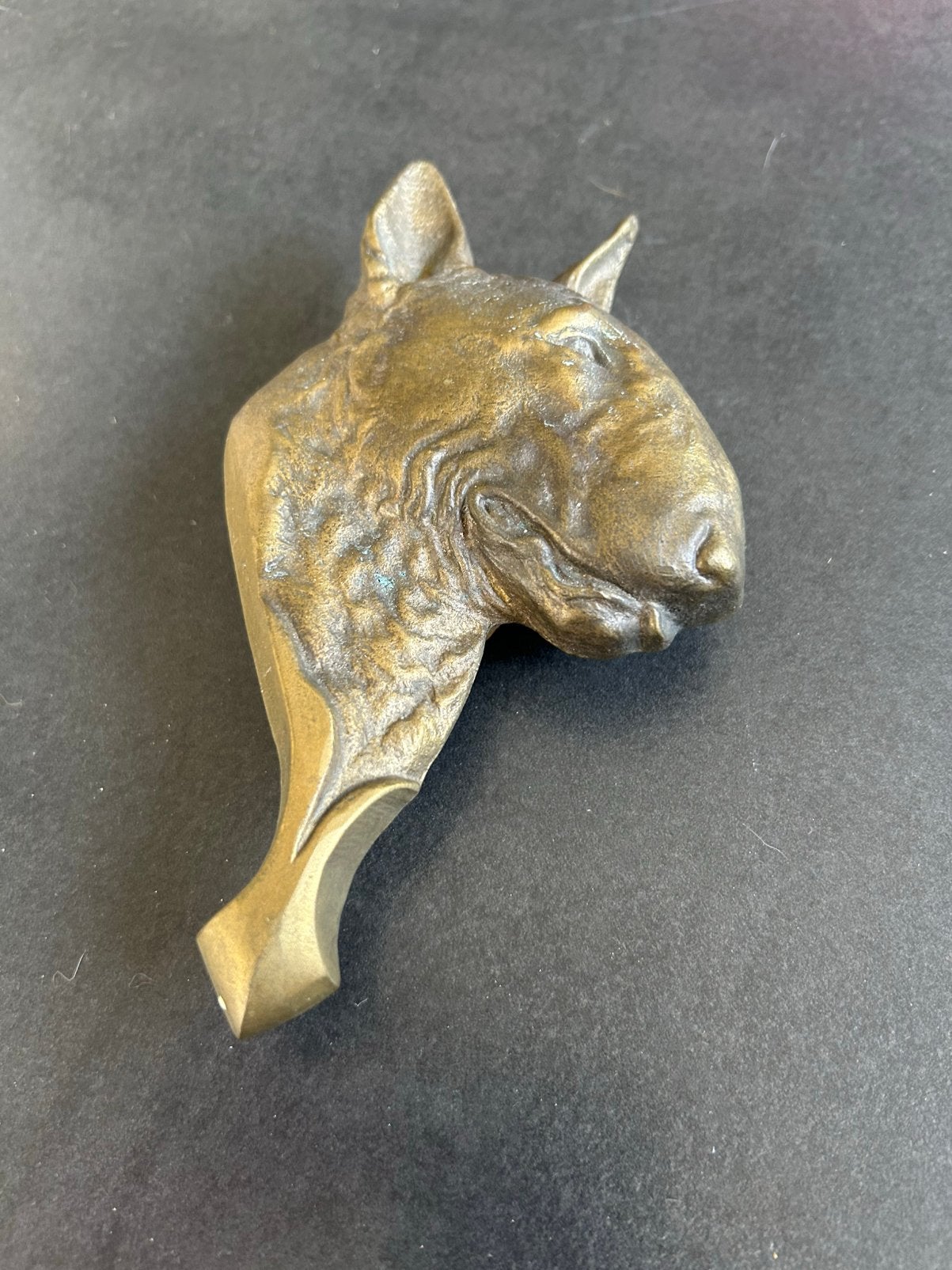 Bull terrier deurknopper, Ophalen of Verzenden, Zo goed als nieuw