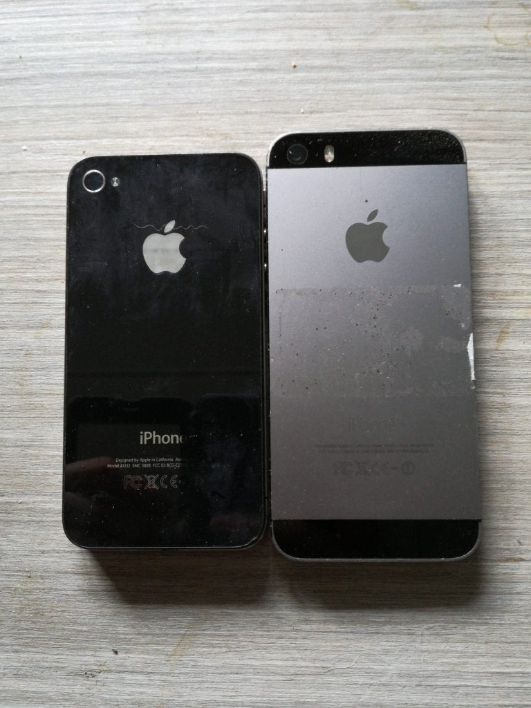 iPhone 4 en iPhone 5 - Gebruikt werking onbekend, Gebruikt, 16 GB, Verzenden, IPhone 5