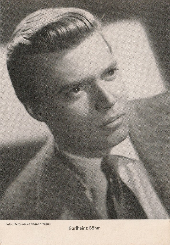 Oude Kaart Karlheinz Böhm, Verzenden, Gebruikt, Film, Foto of Kaart