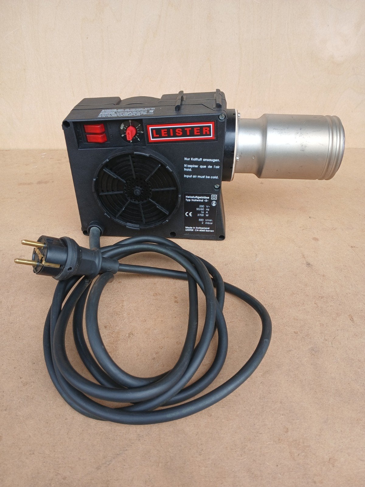LEISTER Fohn type Hotwind S, Doe-het-zelf en Verbouw, Ophalen of Verzenden, Zo goed als nieuw