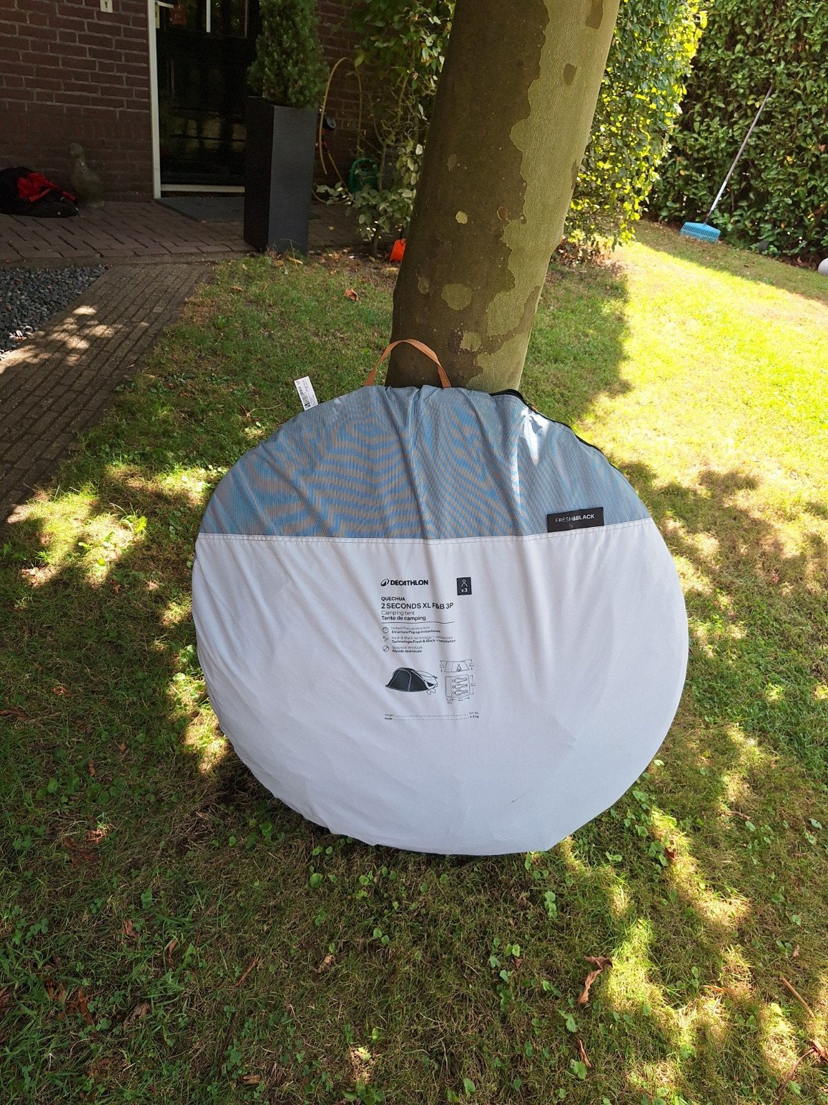 Decathlon Quechua 2 Seconds XL F&B 3P  - Zo goed als nieu, Ophalen, Zo goed als nieuw, Tot en met 3