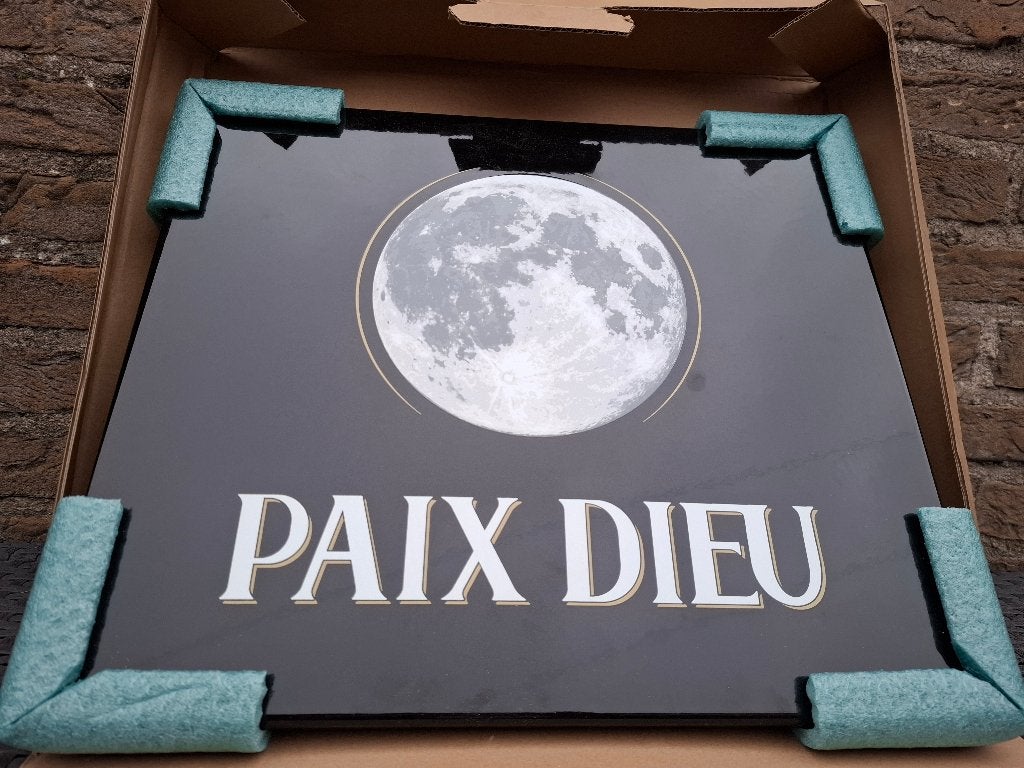 Emaillebord Paix dieu (Emaillerie Belge), Ophalen of Verzenden, Nieuw, Reclamebord, Plaat of Schild, Overige merken