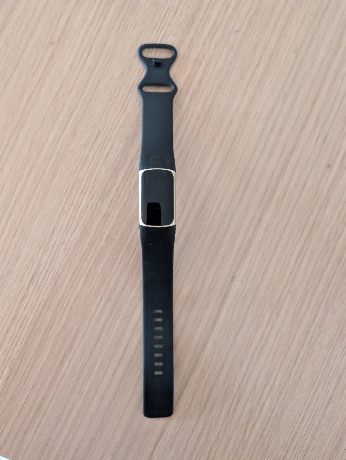 Fitbit Charge 5 - Goud met zwarte band, Gebruikt, Zwart, Ophalen of Verzenden, Fitbit