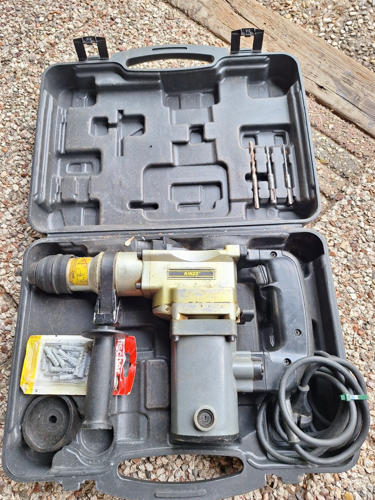Kinzo Boorhamer, Boor- en/of Breekhamer, Ophalen of Verzenden, Klopboormechanisme, Gebruikt