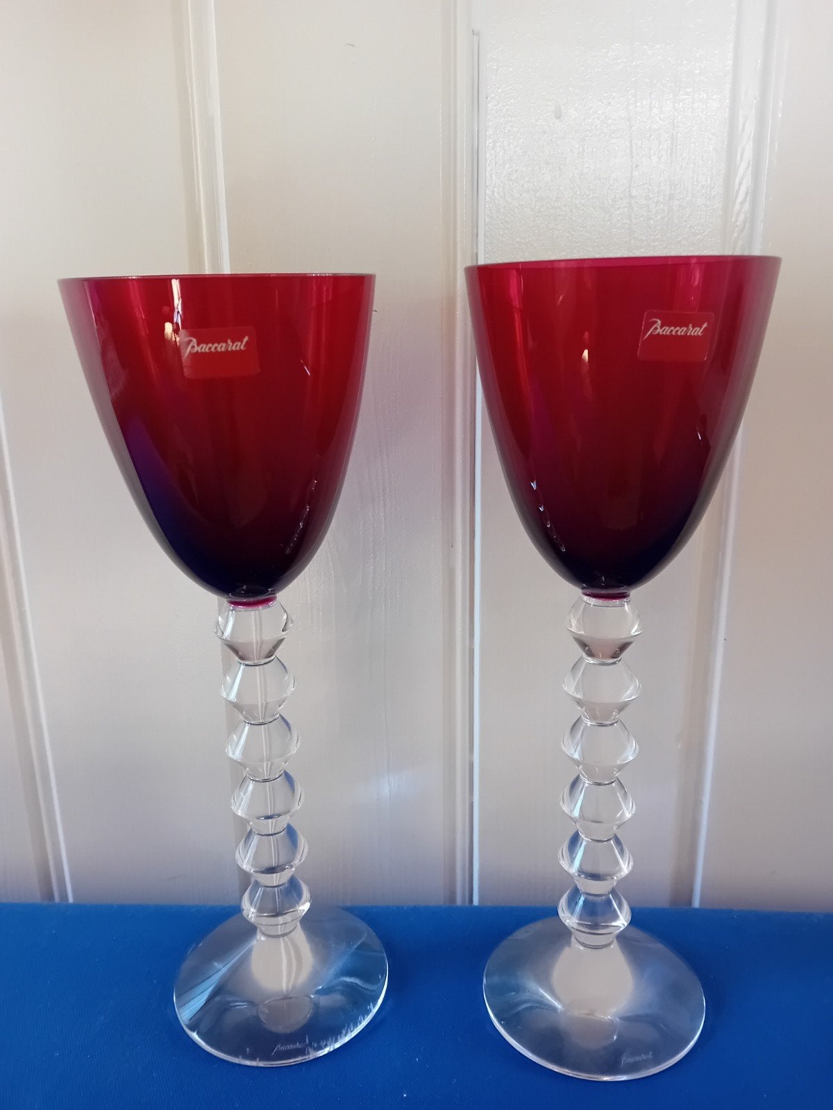 Baccarat Vega Robijn Frans kristal wijnglas, Ophalen