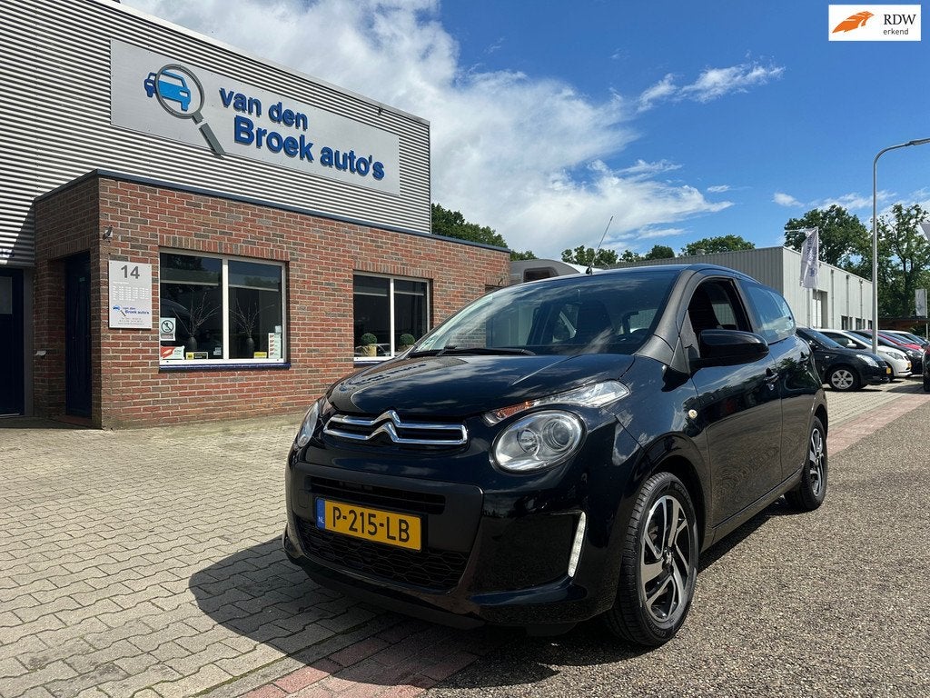 Citroen C1 1.0 VTi Feel5 deurs / AIRCO/LM VELGEN/AUTOMAAT, Stof, Gebruikt, 4 stoelen, C1